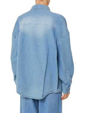 ΓΥΝΑΙΚΕΙΟ DENIM ΠΟΥΚΑΜΙΣΟ | Μπλε IT 42