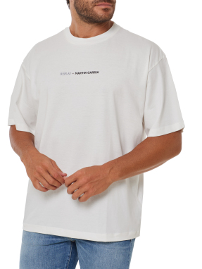 REPLAY x MARTIN GARRIX ΑΝΔΡΙΚΟ T-SHIRT | Λευκό XL