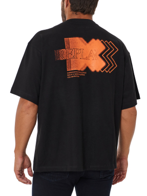 REPLAY x MARTIN GARRIX ΑΝΔΡΙΚΟ T-SHIRT | Μαύρο XL