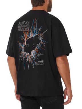 REPLAY x MARTIN GARRIX ΑΝΔΡΙΚΟ T-SHIRT | Μαύρο XL