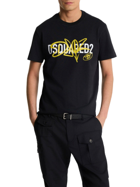 ΑΝΔΡΙΚΟ T-SHIRT GRAFFITI COOL | Μαύρο XL