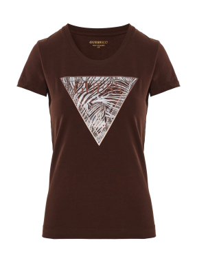 ΓΥΝΑΙΚΕΙΟ T-SHIRT | Καφέ Σκούρο S