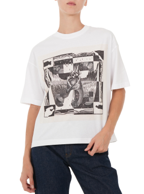 ΓΥΝΑΙΚΕΙΟ T-SHIRT SYNENOSIS | Λευκό S