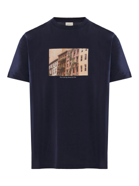 ΑΝΔΡΙΚΟ T-SHIRT | Μπλε Σκούρο G0433 L