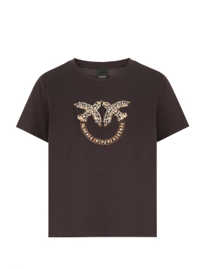 ΓΥΝΑΙΚΕΙΟ T-SHIRT | Καφέ Σκούρο M