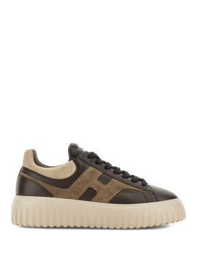 ΑΝΔΡΙΚΑ SNEAKERS  LOW H-STRIPES | Καφέ Σκούρο 43.5