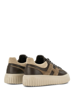 ΑΝΔΡΙΚΑ SNEAKERS  LOW H-STRIPES | Καφέ Σκούρο 43.5
