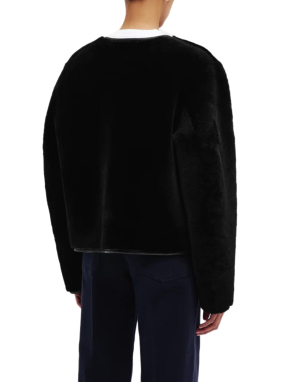 ΓΥΝΑΙΚΕΙΟ JACKET ΔΙΠΛΗΣ ΟΨΗΣ | Μαύρο 0