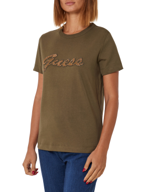 ΓΥΝΑΙΚΕΙΟ T-SHIRT | Χακί S