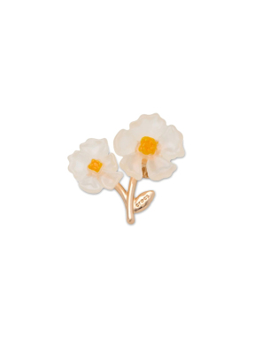 JIBBITZ™ CHARMS WHITE FLORAL BLOSSOM | Πολύχρωμο UNIQUE ONE SIZE