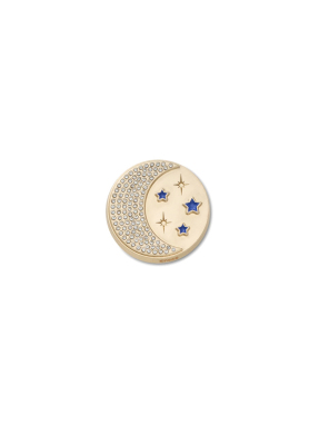 JIBBITZ™ CHARMS MOON AND NAVY STAR | Πολύχρωμο UNIQUE ONE SIZE