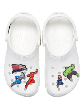 JIBBITZ™ CHARMS AVENGERS HEROES 5PCK | Πολύχρωμο UNIQUE ONE SIZE