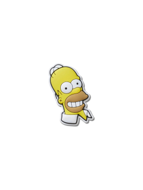 JIBBITZ™ CHARMS THE SIMPSONS HOMER | Πολύχρωμο UNIQUE ONE SIZE