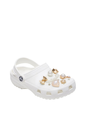 JIBBITZ™ CHARMS PEARLY GOLD 5 PACK | Πολύχρωμο UNIQUE ONE SIZE