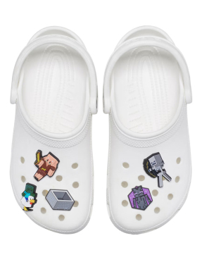 JIBBITZ™ CHARMS MINECRAFT 5 PACK | Πολύχρωμο UNIQUE ONE SIZE