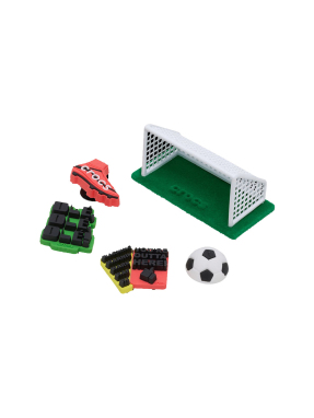 JIBBITZ™ CHARMS SOCCER GAME 5 PACK | Πολύχρωμο UNIQUE ONE SIZE