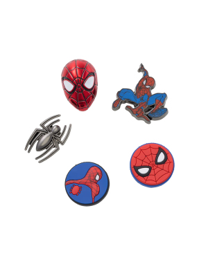 JIBBITZ™ CHARMS SPIDERMAN II 5PCK | Πολύχρωμο UNIQUE ONE SIZE