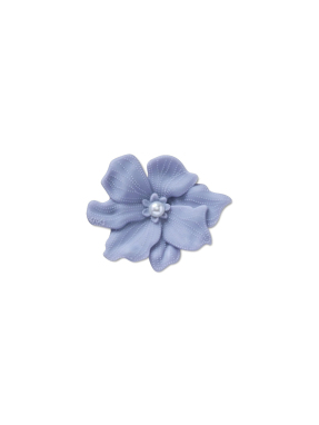 JIBBITZ™ CHARMS PERIWINKLE FLOWER WITH PEARL | Πολύχρωμο UNIQUE ONE SIZE