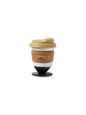 JIBBITZ™ CHARMS 3D TO GO COFFEE CUP | Πολύχρωμο UNIQUE ONE SIZE
