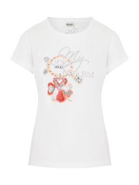 ΓΥΝΑΙΚΕΙΟ T-SHIRT | Λευκό LJ0/L9435 S