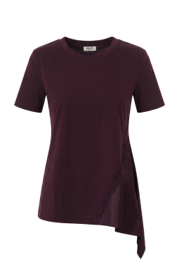 ΓΥΝΑΙΚΕΙΟ T-SHIRT | Μπορντό S