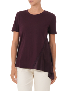 ΓΥΝΑΙΚΕΙΟ T-SHIRT | Μπορντό S
