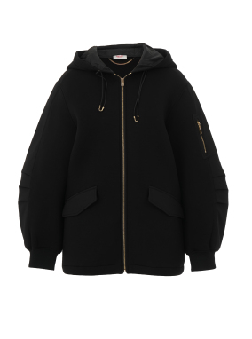 ΓΥΝΑΙΚΕΙΟ OVERSIZED JACKET | Μαύρο M