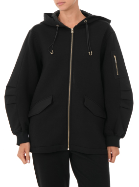 ΓΥΝΑΙΚΕΙΟ OVERSIZED JACKET | Μαύρο M