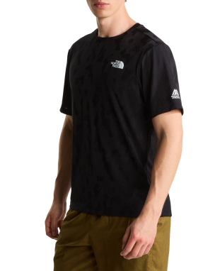 ΑΝΔΡΙΚΟ T-SHIRT MOUNTAIN ATHLETICS | Μαύρο L