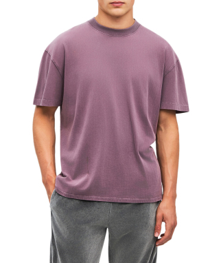 ΑΝΔΡΙΚΟ T-SHIRT | Μωβ XS