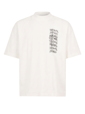 ΑΝΔΡΙΚΟ T-SHIRT REPEAT | Λευκό CHALK WHITE XXL