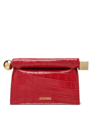 ΓΥΝΑΙΚΕΙΑ ΤΣΑΝΤΑ CLUTCH ROND CARRE | Κόκκινο