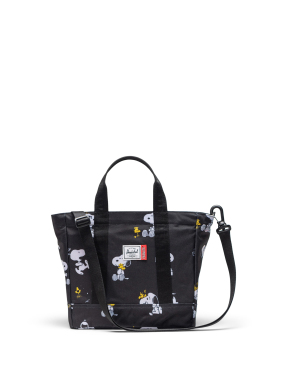 PEANUTS® x HERSCHEL HERITAGE SMALL TOTE | Μαύρο