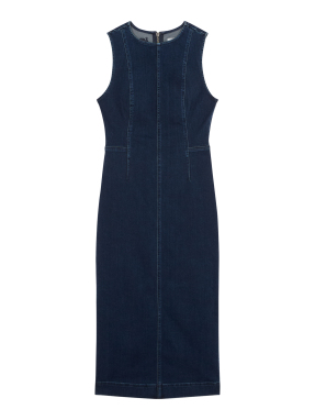 ΜΙΝΤΙ DENIM ΦΟΡΕΜΑ | Μπλε Σκούρο S