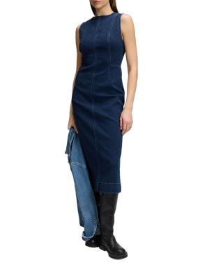 ΜΙΝΤΙ DENIM ΦΟΡΕΜΑ | Μπλε Σκούρο S