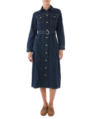 ΜΙΝΤΙ DENIM ΦΟΡΕΜΑ | Μπλε Σκούρο G0961 EU 38