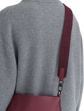 ΓΥΝΑΙΚΕΙΑ ΔΕΡΜΑΤΙΝΗ ΤΣΑΝΤΑ ΧΙΑΣΤΙ BARQUE SLIM MESSENGER | Μπορντό