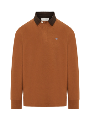 ΑΝΔΡΙΚΗ POLO ΜΠΛΟΥΖΑ | Καφέ G0273 XXL