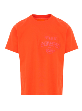 ΑΝΔΡΙΚΟ T-SHIRT | Πορτοκαλί L