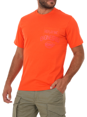 ΑΝΔΡΙΚΟ T-SHIRT | Πορτοκαλί L
