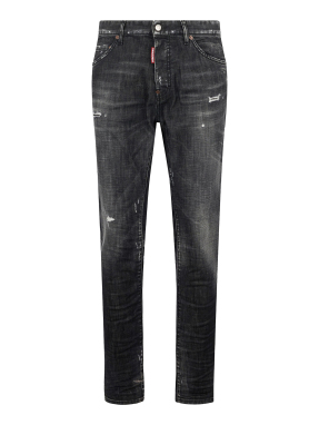 ΑΝΔΡΙΚΟ DENIM ΠΑΝΤΕΛΟΝΙ TEDDY | Μαύρο IT 54