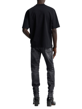 ΑΝΔΡΙΚΟ DENIM ΠΑΝΤΕΛΟΝΙ TEDDY | Μαύρο IT 54