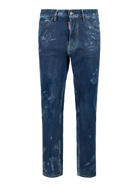 ΑΝΔΡΙΚΟ DENIM ΠΑΝΤΕΛΟΝΙ FROSTED TEDDY | Μπλε Σκούρο IT 54