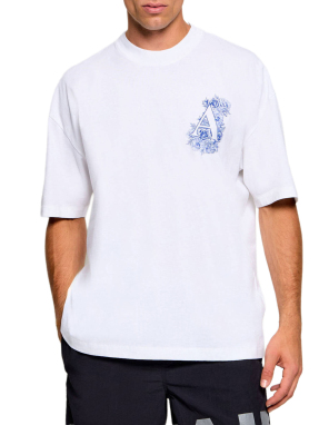 ΑΝΔΡΙΚΟ T-SHIRT ANTHOS | Λευκό XXL