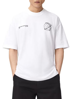 ΑΝΔΡΙΚΟ T-SHIRT CALLER | Λευκό XXL