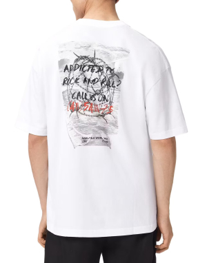 ΑΝΔΡΙΚΟ T-SHIRT CALLER | Λευκό XXL