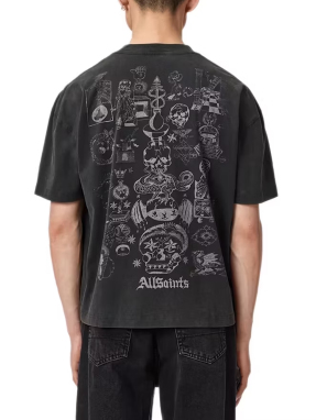 ΑΝΔΡΙΚΟ T-SHIRT IGNIS | Μαύρο WASHED BLACK L