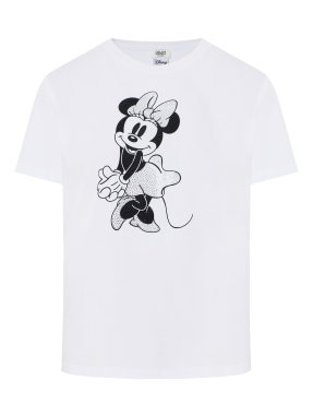 ΓΥΝΑΙΚΕΙΟ T-SHIRT ΜΕ ΤΥΠΩΜΑ | Λευκό LJ0/L9450 S