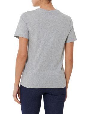 ΓΥΝΑΙΚΕΙΟ T-SHIRT ΜΕ ΤΥΠΩΜΑ | Γκρι S
