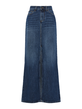 ΜΑΞΙ DENIM ΦΟΥΣΤΑ | Μπλε Σκούρο 26